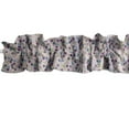 thumbnail image 5 of Small Flowers Allover Print Cotton Curtain Sleeve Topper Window Treatment, 5 of 7