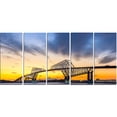 thumbnail image 2 of Tokyo Gate Bridge Panorama - Landscape Artwork Canvas, 2 of 3