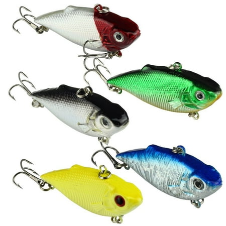 VERY100  7.8g/6cm Tackle Sinking Lures Baits Lot5pcs Assorted