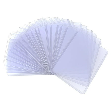 25pcs Protège-cartes pour porte-cartes pour résistant aux rayures