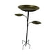 thumbnail image 4 of Bebedero para pájaros de jardín, decoración de jardín, artesanía en hierro, comedero decorativo con estaca para pájaros, para patio, jardín, césped, 4 of 8