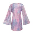thumbnail image 6 of Mashaouyo 70s Disco Outfits for Women Disco Dress for Discotheque Bachelorette party, 6 of 8