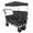Gray, variant on TheEshow 3-in-1 Folding 180L and 500lbs Capacity Wagon with Bench Seat, Canopy, Storage, All-Terrain