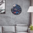 thumbnail image 4 of Reloj de pared acrílico de 30cm, relojes de modernos con números arábigos que no hacen tictac, para dortorio, hogar, cafeter, decoración de Estilo B Baoblaze Reloj de pared, 4 of 8