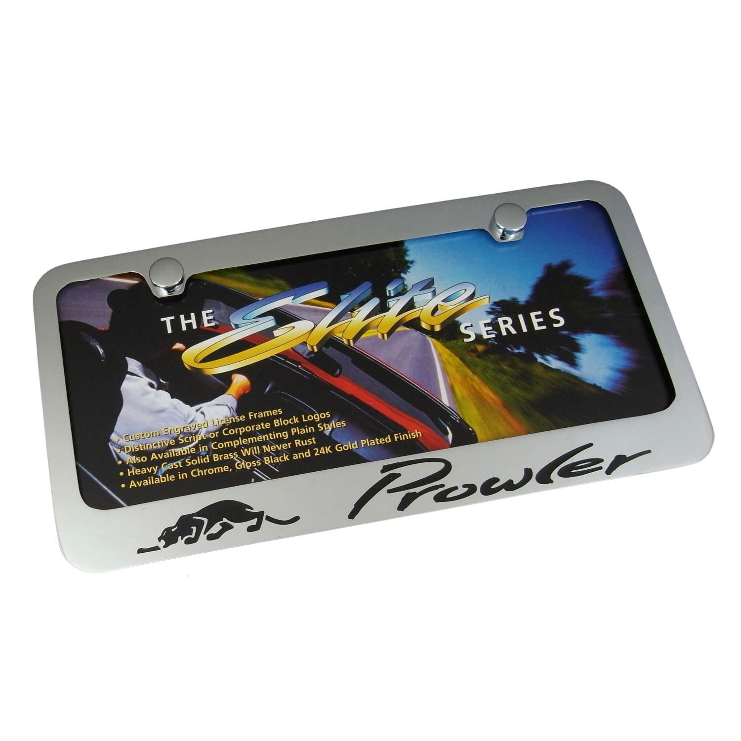 Plymouth Prowler License Plate Frame (Chrome)