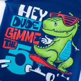thumbnail image 4 of Boys Two Pieces Boys Bathing Suit Rash Guards with Hat UPF 50+ FBA，6-7T, 4 of 4