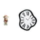 thumbnail image 1 of Estatua Del Dios De La Fortuna Con Reloj De Acrílico Fundido De Diseño Creativo Para Una Decoración De Escritorio, Tienda O Evento De Lujo único En Año Nuevo., 1 of 8