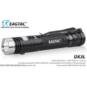 Eagletac DX3L Clicky Pro XHP50.2 Rechargeable LED Flahlight - Cool White, 2500 Lumen