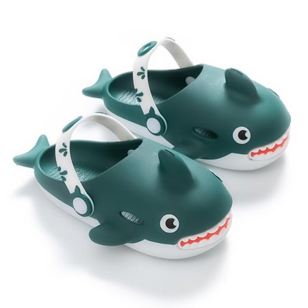 

Ibaste Unisex Cute Shark Slippers Non-Slip Cartoon Slippers Women’s House Sandals Non-Slip Novelty Slides for Beach Shower Gym Spa attractive