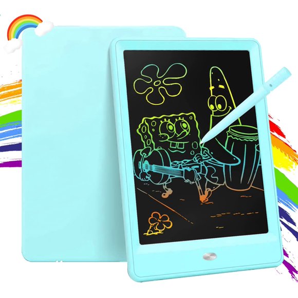 ZCtt 10-Inch LCD Writing Tablet Color Screen Pressure-Sensitive Drawing Board with Stylus
