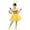 A-Yellow67, variant on JAJAHO Girls Bee Animals Dress Up Outfits Short Sleeve Tutu Mini Dress With Hat Wings Socks Magic Wand 5PCS Set For Kids 1-10 Years Cozy Outfit