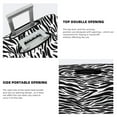 thumbnail image 4 of Goofa Zebra Pattern Luggage Covers For Suitcase,Suitcase Cover Protector Fit 18-32 Inch Luggage-X-Large, 4 of 9