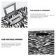thumbnail image 3 of Balery Zebra Funda de equipaje, fundas para maletas, elástica, lavable, protector de maletas, compatible con maletas de 18 a 32 pulgadas-Large, 3 of 7