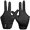 Black, variant on 2 Pcs Heat Resistant Gloves for Hair Styling 3 Finger Barber Gloves Reusable Curling Wand Heat Protector for Hair Dye(Black)