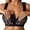Black, variant on Wang6 Womens Front Hook Closure Sports Bras Plus Size No Wire High Support Workout Bras Full Coverage Push up Underwear Cropped Running Yoga Tank Tops White XL