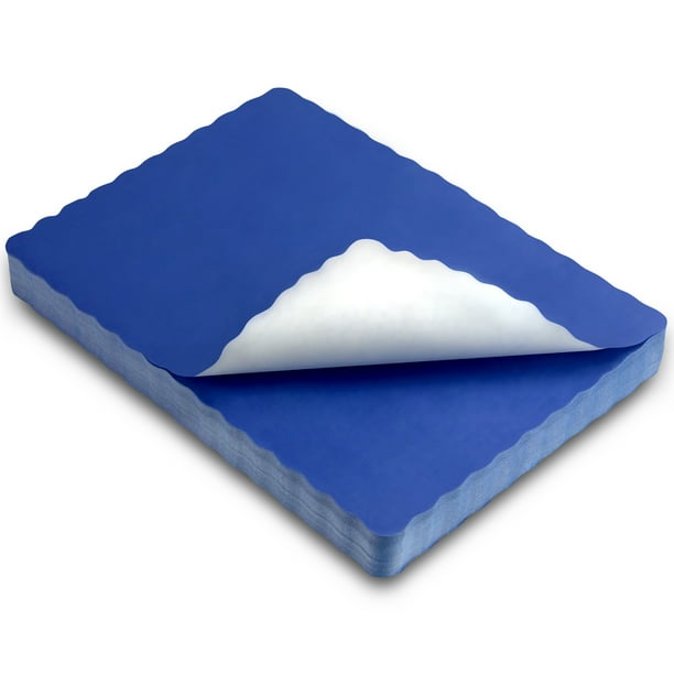 [1000 Pack] Disposable Paper Placemat 14 x 10 Inch Plain Navy Blue