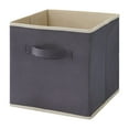 thumbnail image 1 of Solde d'Économies! Cameland Boîte de Rangement Sans Couvercle pour Vêtements et Jouets Boîte de Rangement de Bureau Tiroir de Garde-Robe Boîte de Rangement Non Tissée Style Gris, 1 of 2