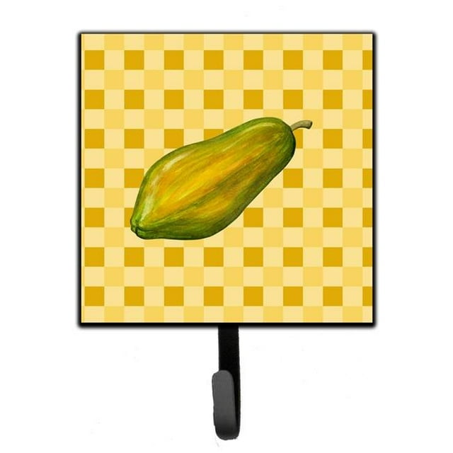 Whole Papaya on Basketweave Leash or Key Holder
