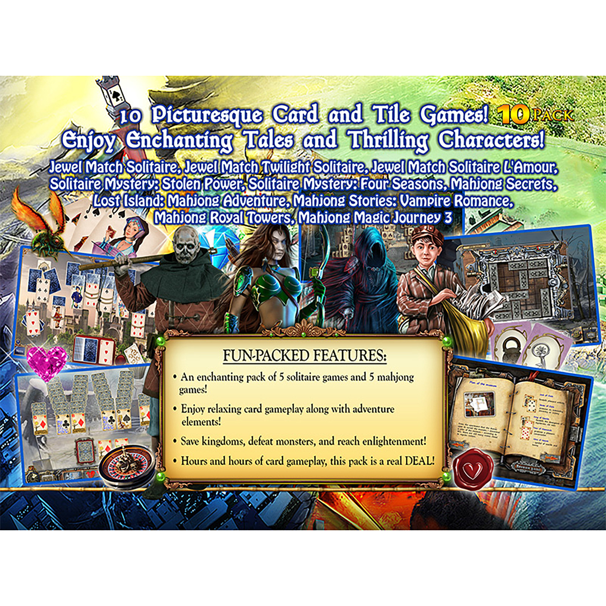 Amazing Card Games: Wildcard Adventures - 10 Pack (Email Delivery)