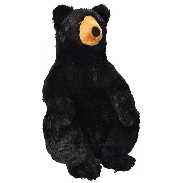 plush black bears