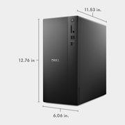 Dell Tower Desktop, Intel® Core™ Ultra 7, 16 GB, DDR5, 1 TB, Black, Windows 11 Home
