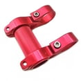 thumbnail image 4 of DYNWAVECA Double Potence Vélo Pliant Potence Guidon Réglable Potence avant Extension Potence pour Vélo Pliant Accessoire de Réparation Rechange Rouge, 4 of 10