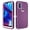 Purple, variant on Compatible with Motorola Moto Z4/Moto Z 4 Play/MotoZ4 Force Phone Case Hybrid Rugged Shockproof Hard Protective Drop Proof Full Body Heavy Duty Mobile Cell Cover for 4Z XT1980-4 2019 Women Men Black