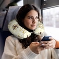 thumbnail image 6 of Salouo Sweet Bee for Memory Foam Travel Pillow,Versatile U-Shaped Pillows Memory Foam Cervical Neck Pillow Soft Washable Cover for Home Office Camping Travelling, 6 of 8