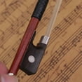 thumbnail image 4 of Minkissy Wood Horsehair Bow Violin Professional Use Performance 1Set, 4 of 7