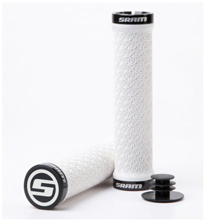SRAM Locking Grips: White