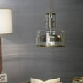thumbnail image 4 of Jamie Young Co Clyde Contemporary Glass/Metal Pendant in Clear/Gunmetal Gray, 4 of 4