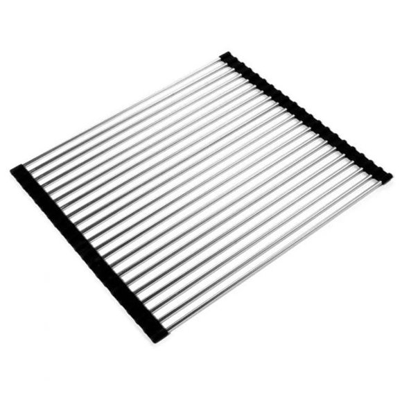 Houzer RO-1600 13.75 x 16 in. Rolling Mat, Stainless Steel