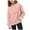 Pink, variant on Diufon Sweatshirts for Teen Girls Oversized Corduroy Long Sleeve Hoodie Tops with Pockets Kids Casual Clothes