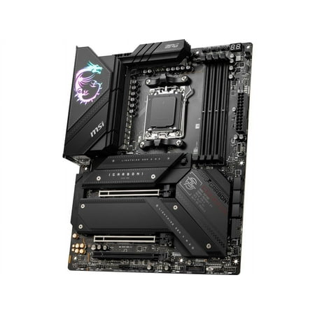 MSI - MPG X670E CARBON WIFI (Socket LGA 1718) USB 3.2 AMD Motherboard - Black