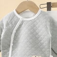thumbnail image 6 of Gubotare Baby Pajamas Boy Boys and Girls Soft Pajamas Toddler Pjs Long Sleeve Kid Sleepwear Sets 2T 3T (Light Gray,2-3 Years), 6 of 6
