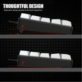 thumbnail image 4 of Clavier de Jeu Mécanique Portable, Rétroéclairé par DEL Compact 61 Touches Petit Clavier Filaire avec Multiples Modes RVB Compatible avec pour 98 NT 2000, pour OS X Ordinateur Portable PC, 4 of 7