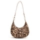 thumbnail image 1 of Bolso Crescent para Mujer Con Leopardo Hobo Cuero PU El (Caqui), 1 of 6