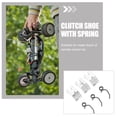 thumbnail image 4 of Miangastore 6 Sets Metal Engine Clutch Shoe With Spring Kit 1:8 Scale Engine Car Truck Upgrade Parts, 4 of 8