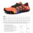 thumbnail image 3 of Zapatos acuáticos con cordones para la playa, diseño de orificio de drenaje, ligeros para hombres y mujeres, 3 of 6