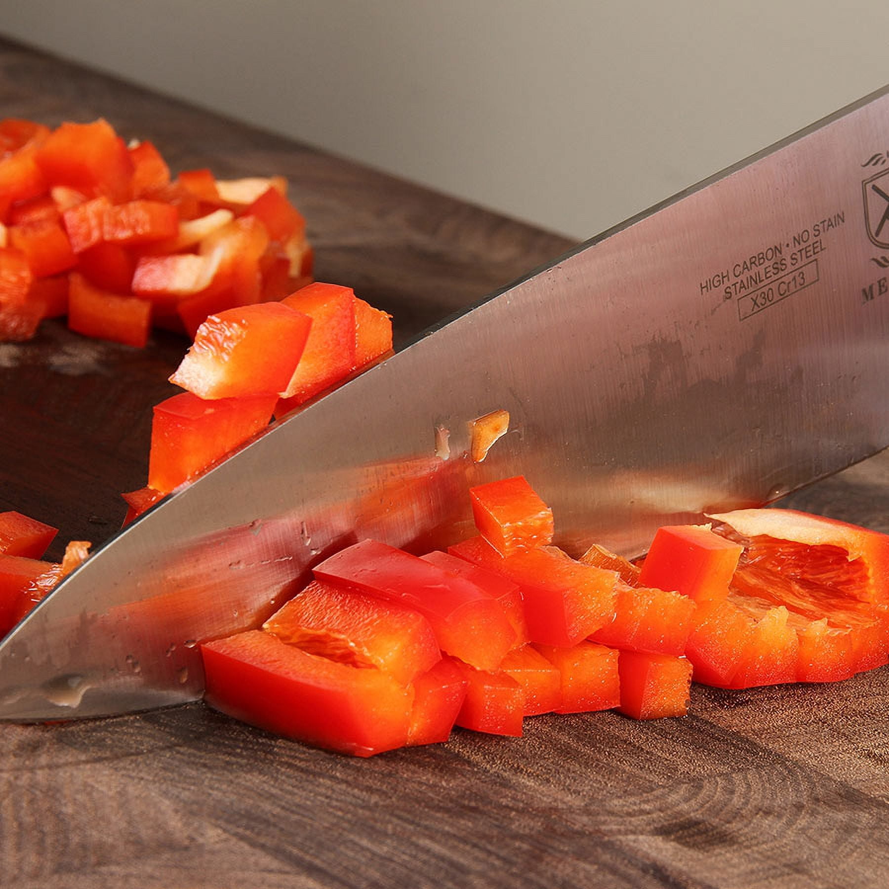 Mercer Millennia 8" Chef's Knife Color-Coded | 4-Piece Knife Set