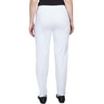 thumbnail image 2 of Alfred Dunner Women's Slimming Allure Stretch Short Length Pants, 2 of 4