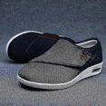 thumbnail image 3 of Wide Adjusting Soft Comfortable Shoes Orthopedic Walking Shoes For The Old Breathable Hook-and-loop, 3 of 5