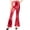 Red, variant on Women's Dancing Pants Sequined Flared Stretch Pants Fashion