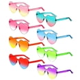 thumbnail image 4 of Fashion Jelly Gradient Heart-shaped Lenses Sunglasses Outdoor Sun Protection Glasses Colorful Sun Glasses Goggles, 4 of 9