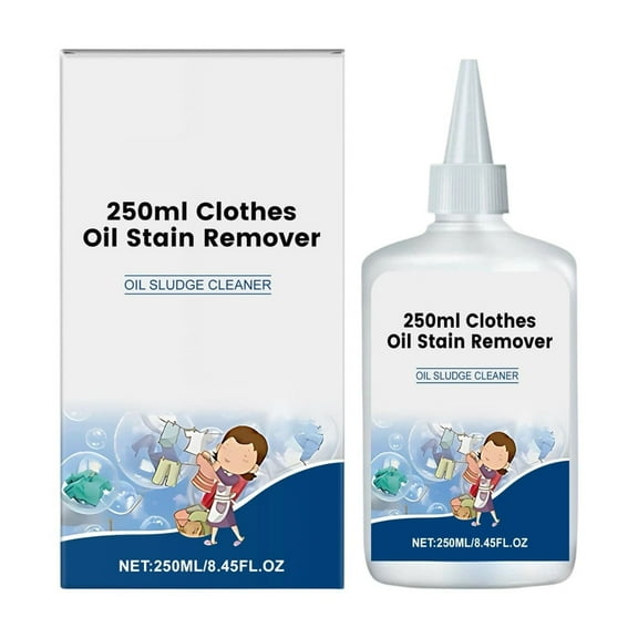 250ml Clothes Oil Stain Remover; Clothes Oil Stain Remover; Stubborn Oil Stain Cleaner