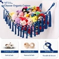 thumbnail image 3 of Hamaca de juguete YKBU MAKEONEWO con forma de animal de peluche para colgar, macramé, 3 of 7