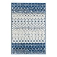 thumbnail image 3 of Unique Loom Tribal Trellis Collection Area Rug - Alami (4' x 6' Rectangle Ivory Navy Blue/Gray), 3 of 11