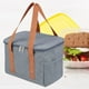 thumbnail image 3 of Fiambrera Bolsa de almacenamiento de alimentos frescos de gran capacidad Bolsa de hombro portátil a prueba de fugas Bolso térmico Refrigerador de, 3 of 8