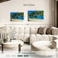 thumbnail image 4 of Elephant Stock Belize Cayes Wall Art - Horizontal Canvas Wall Art - Living Room Wall Decor - Beach Canvas - Blue And Green Decor - 30" x 20", 4 of 8
