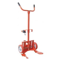 Wesco Drum Hand Truck,1000 lb.,Steel,Orange 240017